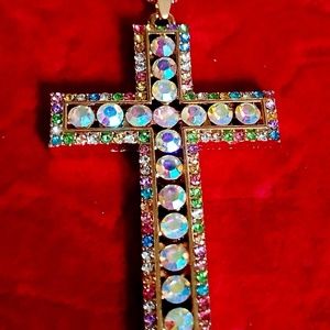 NWT Betsey Johnson Elegant Cross